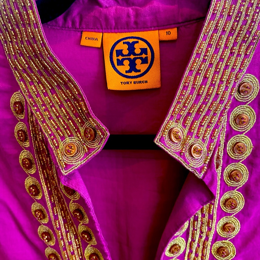 Tory Burch embroidery tunic